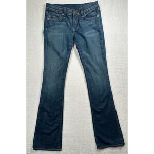 Genetic Denim The Riley Flare Jeans Women’s 28 Low Rise Stretch Y2K Style Retro